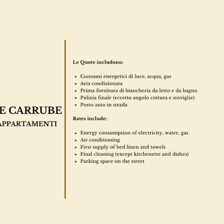 Iss Travel, Le Carrube Two Bedrooms Apartments With Air Conditioning Сан Теодоро Екстериор снимка